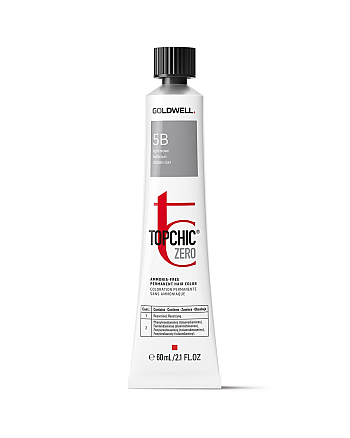 Goldwell Topchic Zero - Безаммиачная краска для волос 5B светло-коричневый 60 мл - hairs-russia.ru